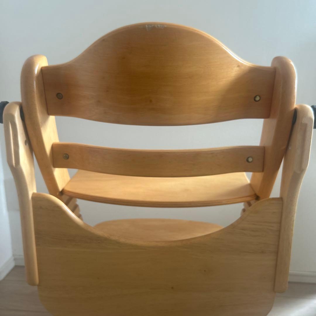 送料込！大和屋すくすくチェア ハイチェア 消毒済の通販はau PAY