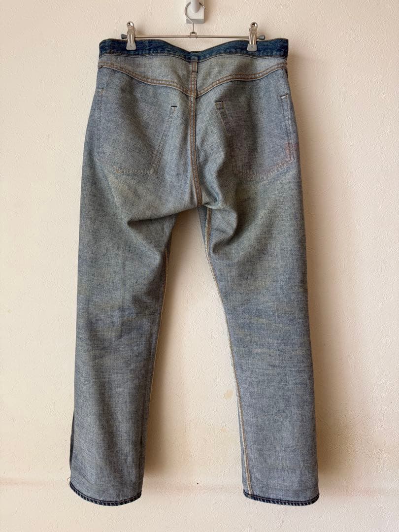 リーバイス501 66前期ノーリペア 実寸W32 縦落ち良好 ゴールデンサイズ