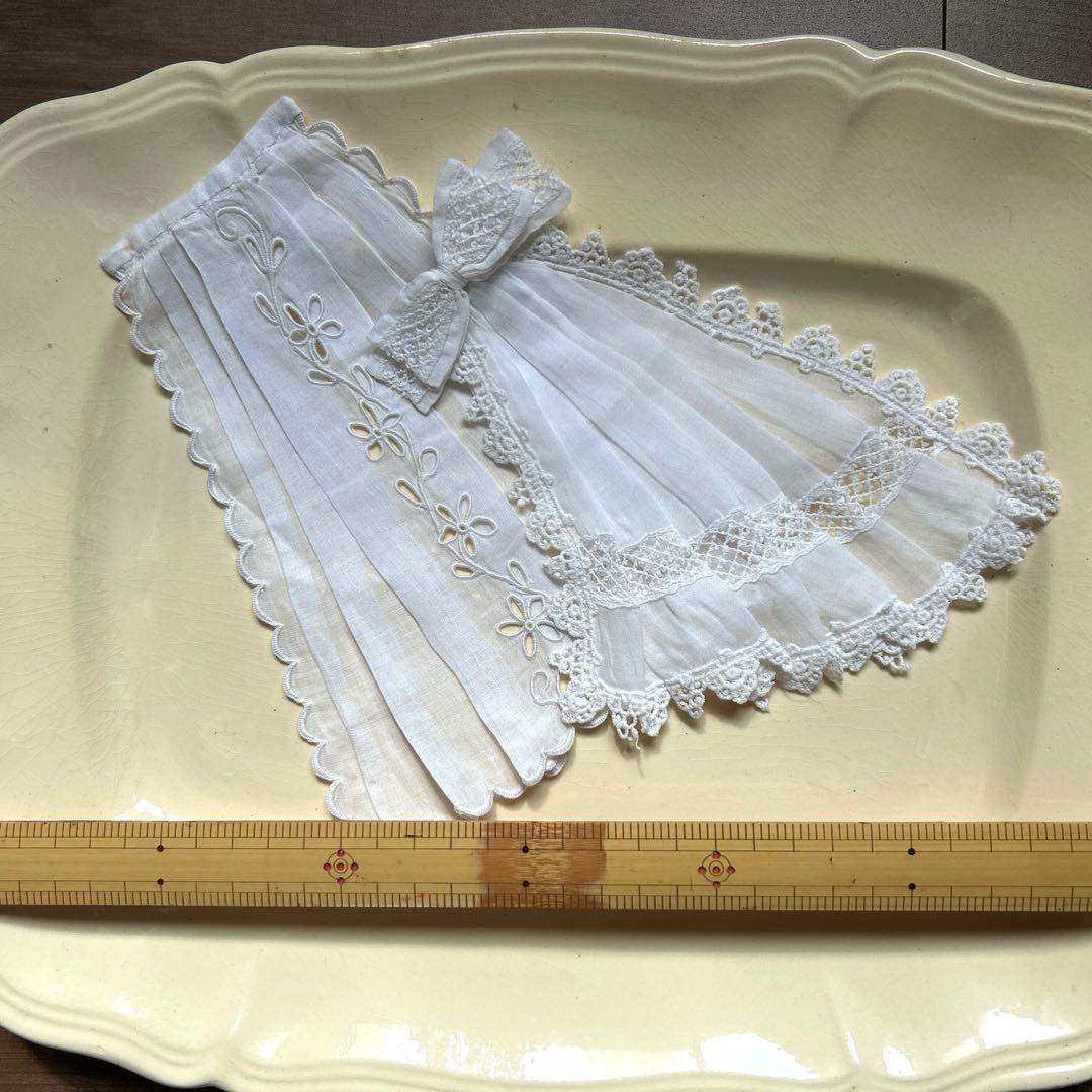 フランスアンティーク ミニョネットとレース、布花 カルトナージュ box