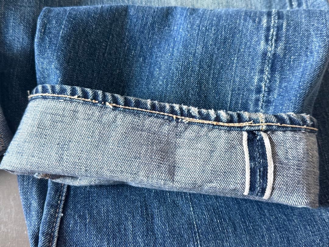 Levi's 501XX片面タブ 47 オリジナル革パッチBIGE 激美ヒゲ