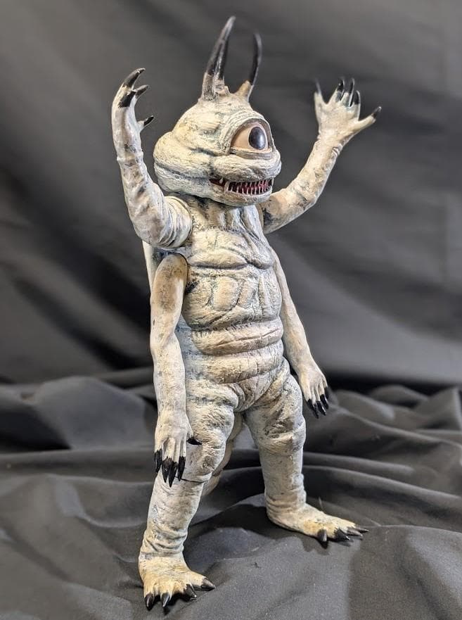 バクラー「スペクトルマン」登場怪獣（マーミット）塗装済完成品ビニパラ金剛