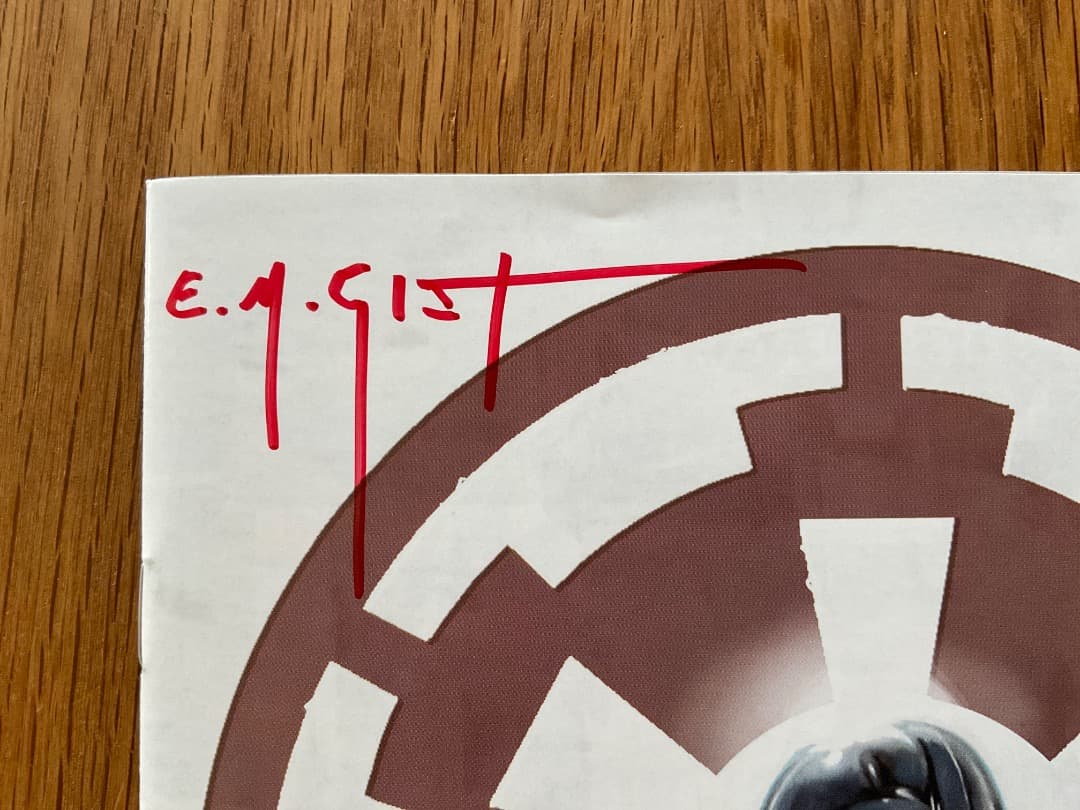 スター・ウォーズ #2 超レア表紙 アーティストサイン入り アメコミ