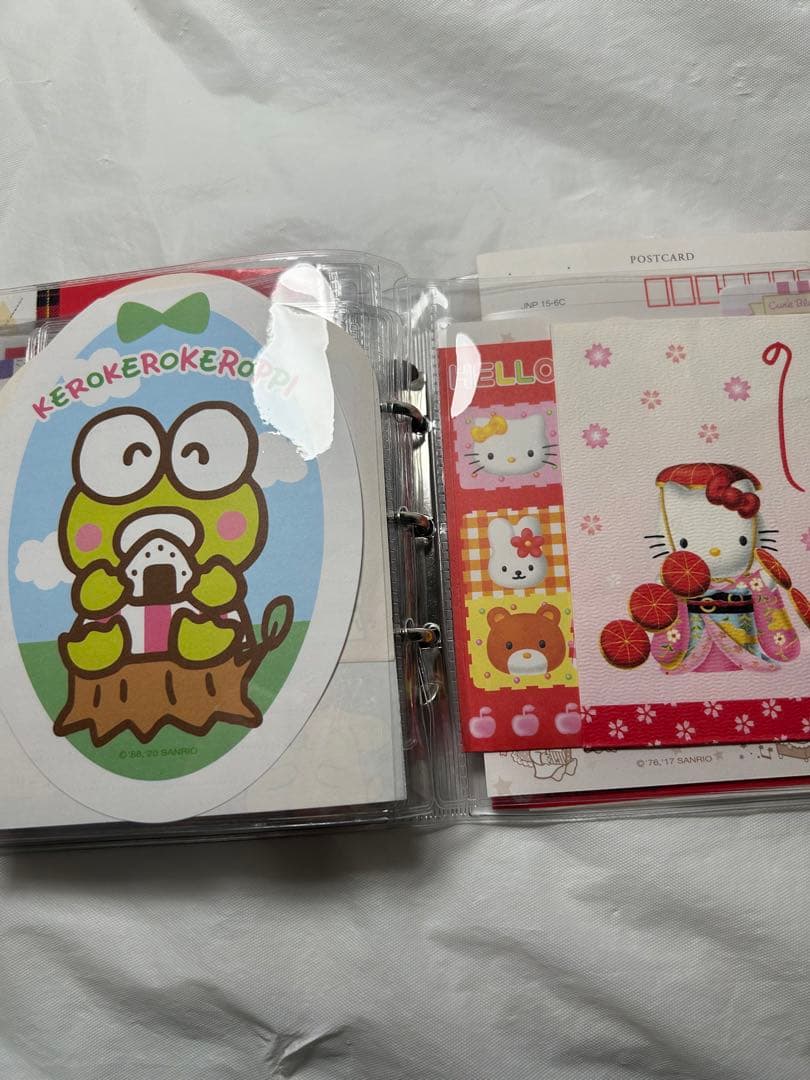 サンリオ ハローキティ バラメモ おすそ分けファイル - ノート・メモ帳