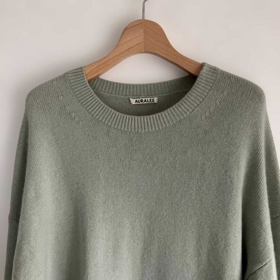 AURALEE BABY CASHMERE KNIT P/O サイズ 4 ニット - メルカリ