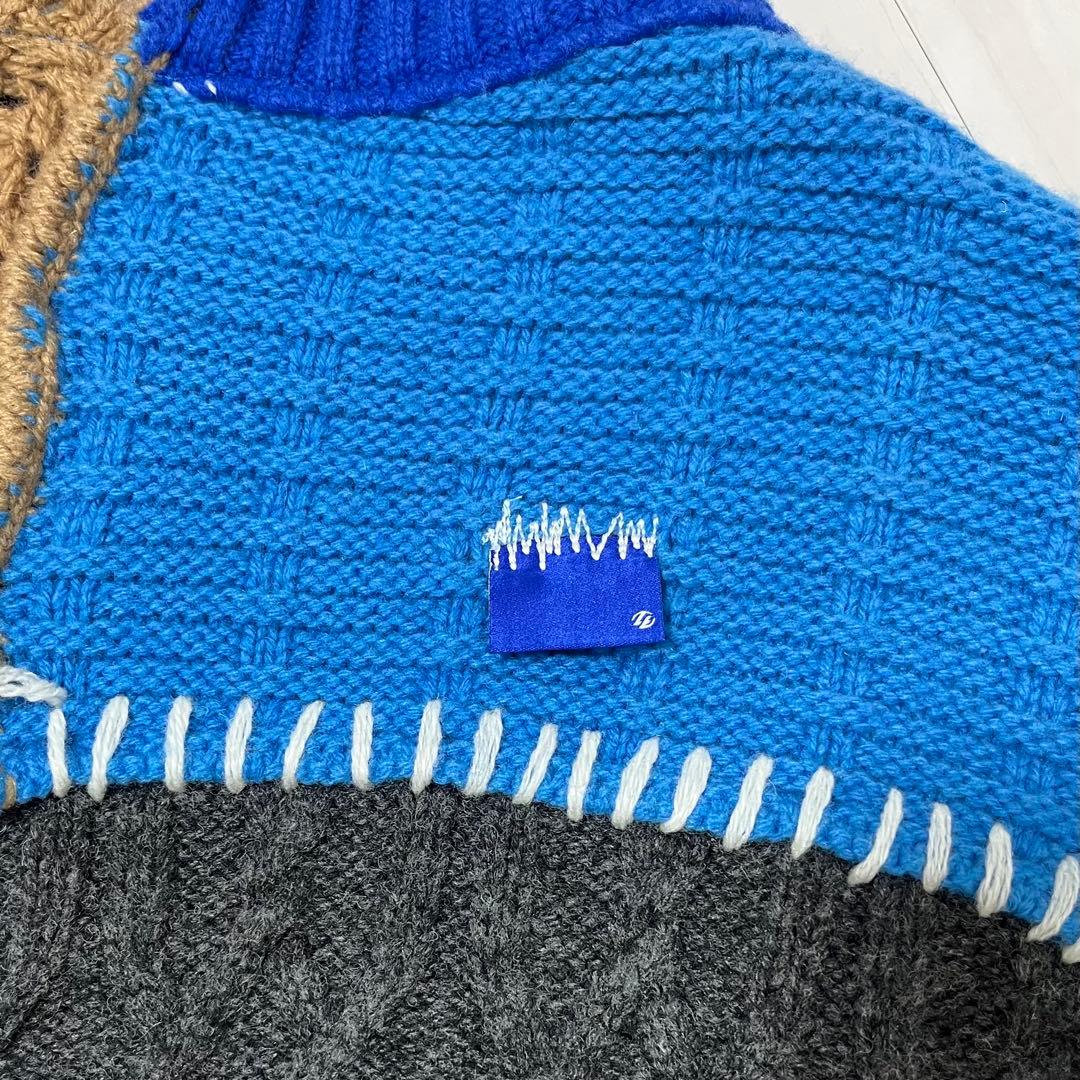 ADERERROR ZARA コラボ パッチワーク カーディガンの通販はau PAY