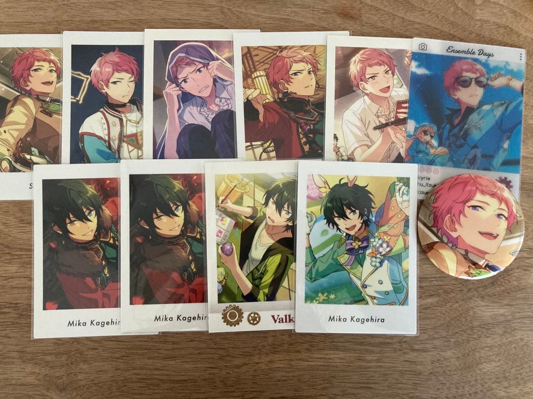 あんスタ Valkyrie 影片みか 斎宮宗 ぱしゃっつ 缶バッジ まとめ売り