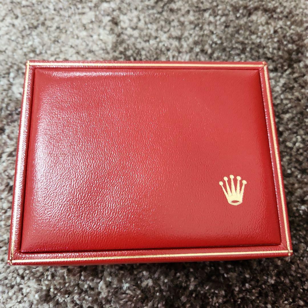 B⑧ロレックス 14.00.02 ROLEX 箱と レザーケース 赤 ROLEX: Red