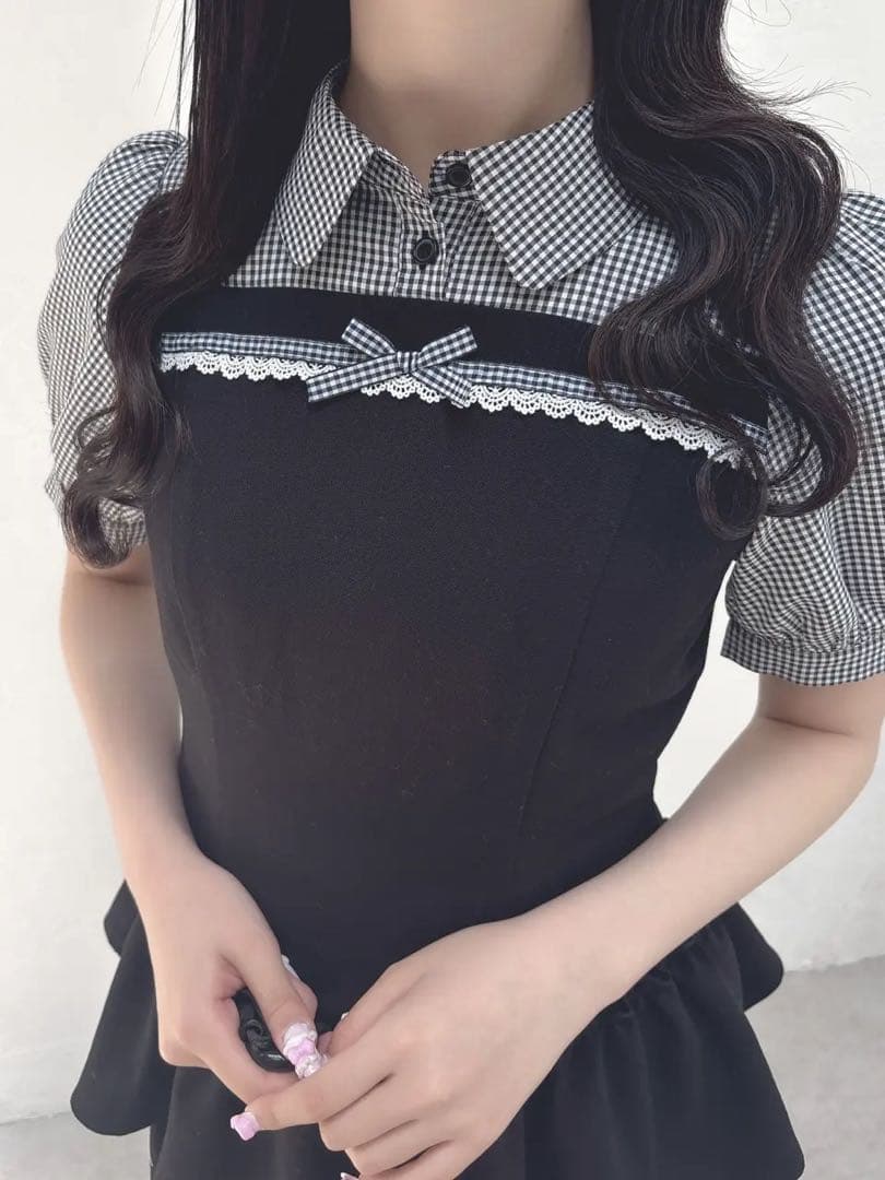 evelyn ドッキングティアードOP - メルカリ