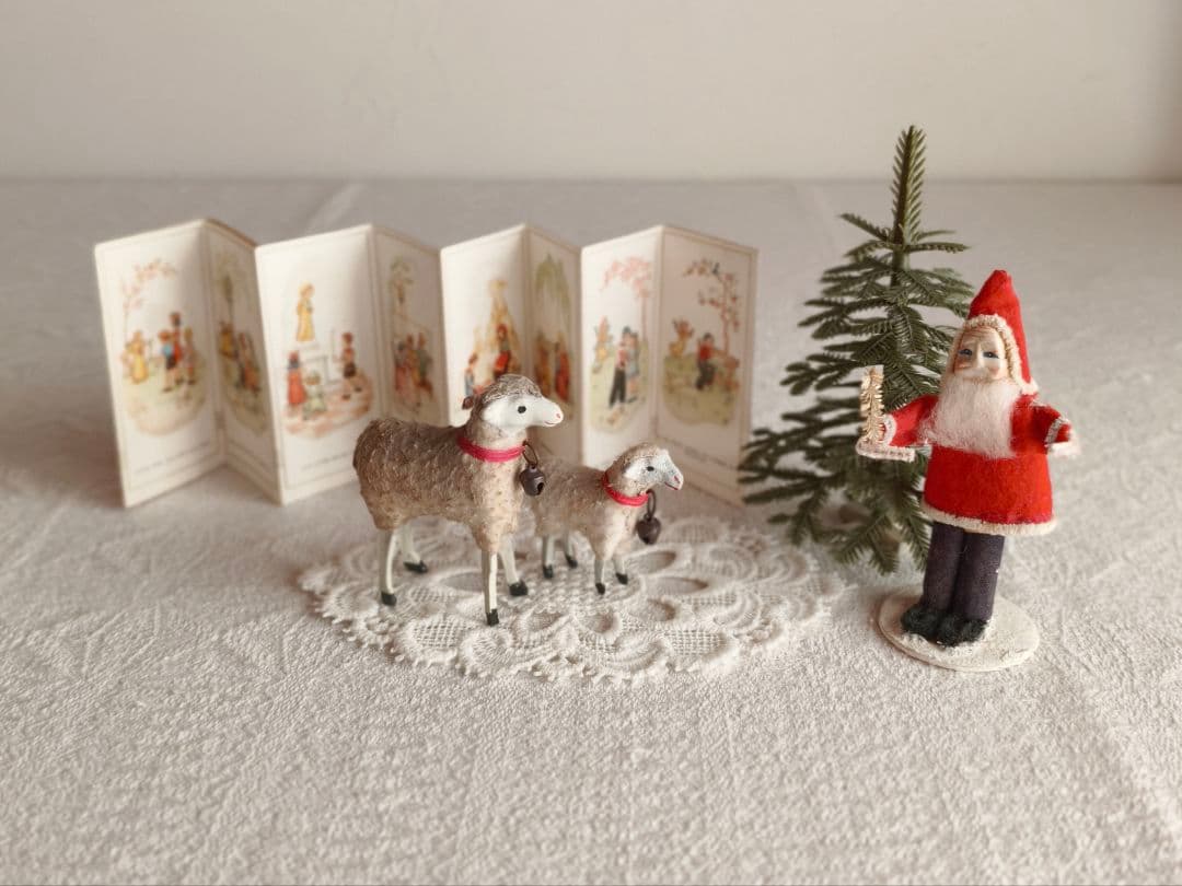 【Daisyさま】antique sheep ✵ *クリスマスの 羊さん (s)