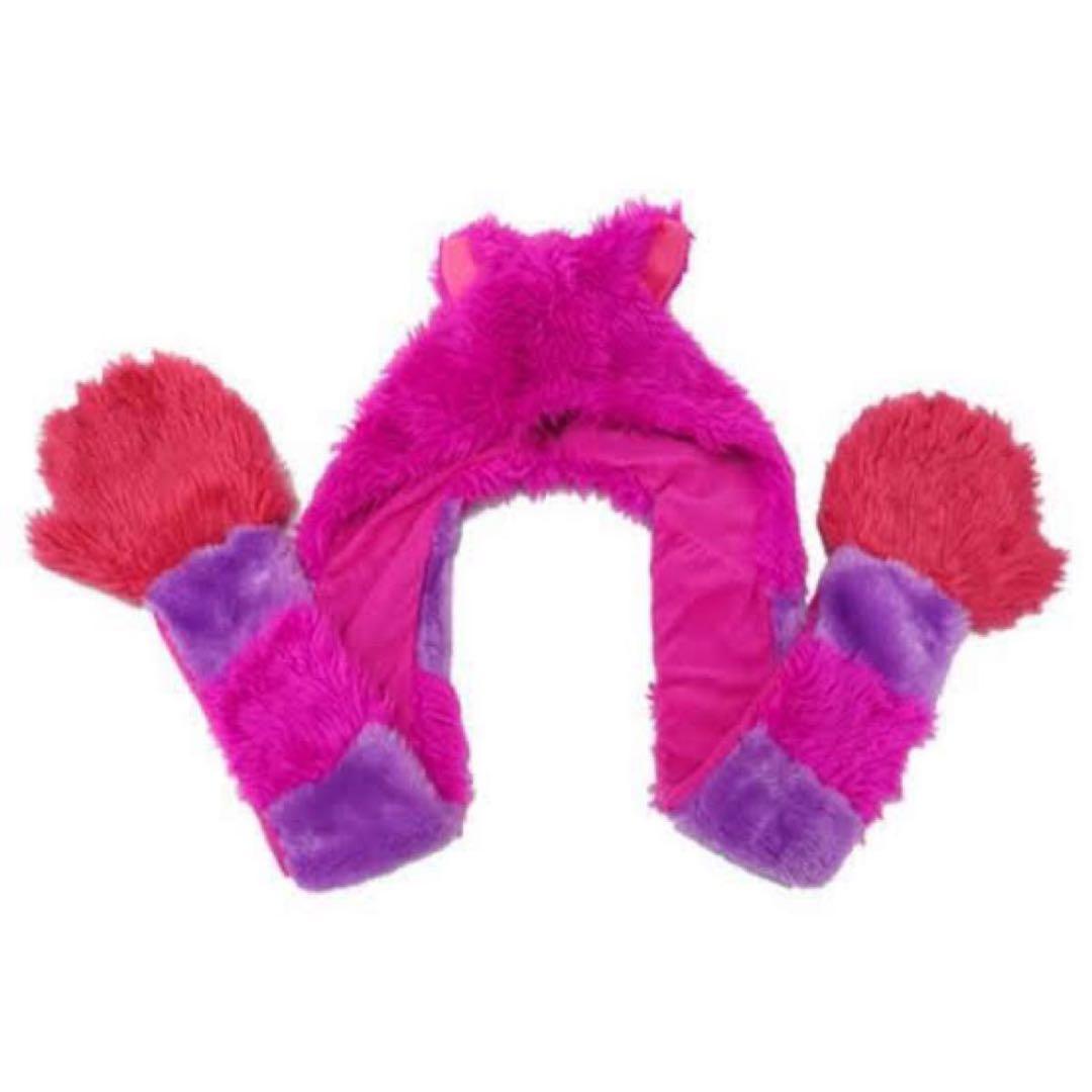 チェシャ猫 マフラー Disney - 正規品 チェシャ猫 フード付きマフラーの通販 by たかっぺぇ