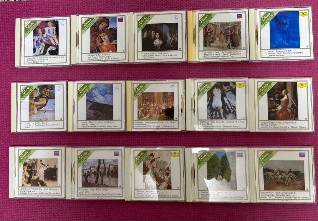 世界名曲選集 クラシック全集 1〜70巻 ゴールドディスク盤