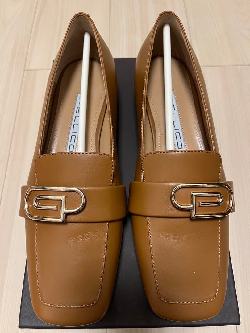 新品未使用　PELLICO CLIO 10 SC ローファー　ブラウン レザー PELLICO【ペリーコ】ローファー 0462 CLIO 10 SC 078 ダークブラウン