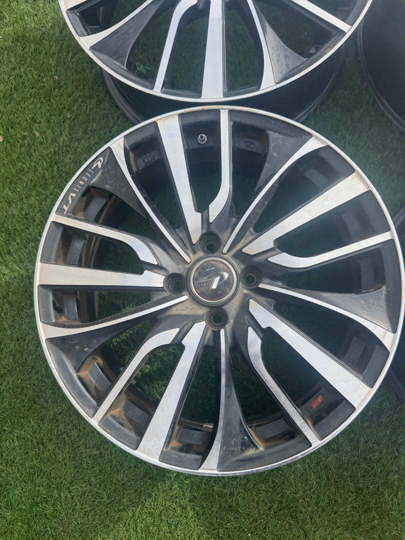 wed's LEONIS 17インチ　PCD100 4H 6.5j 4本SET