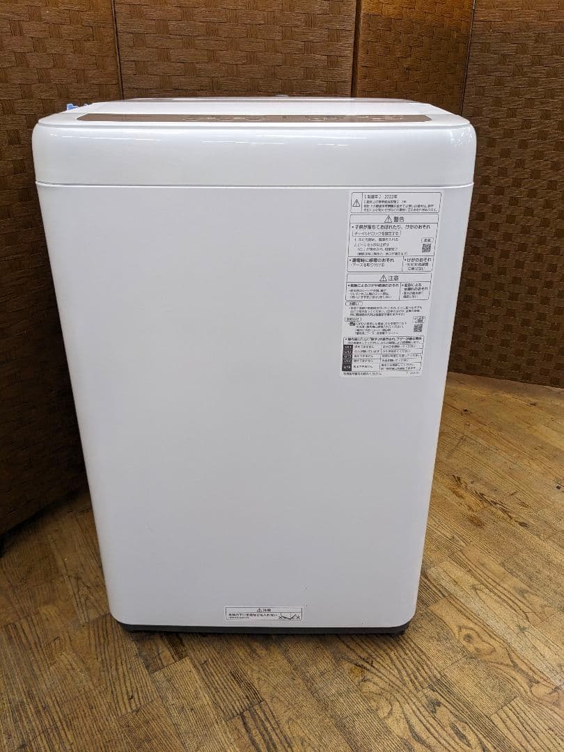 U042 洗濯機　5.0kg Panasonic　2022年製 縦型