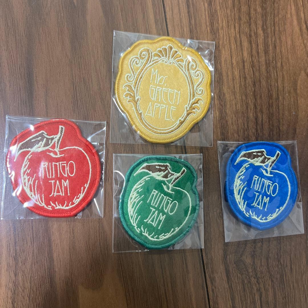 ミセスグリーンアップル JAM'sくじ ワッペン セット売り - メルカリ