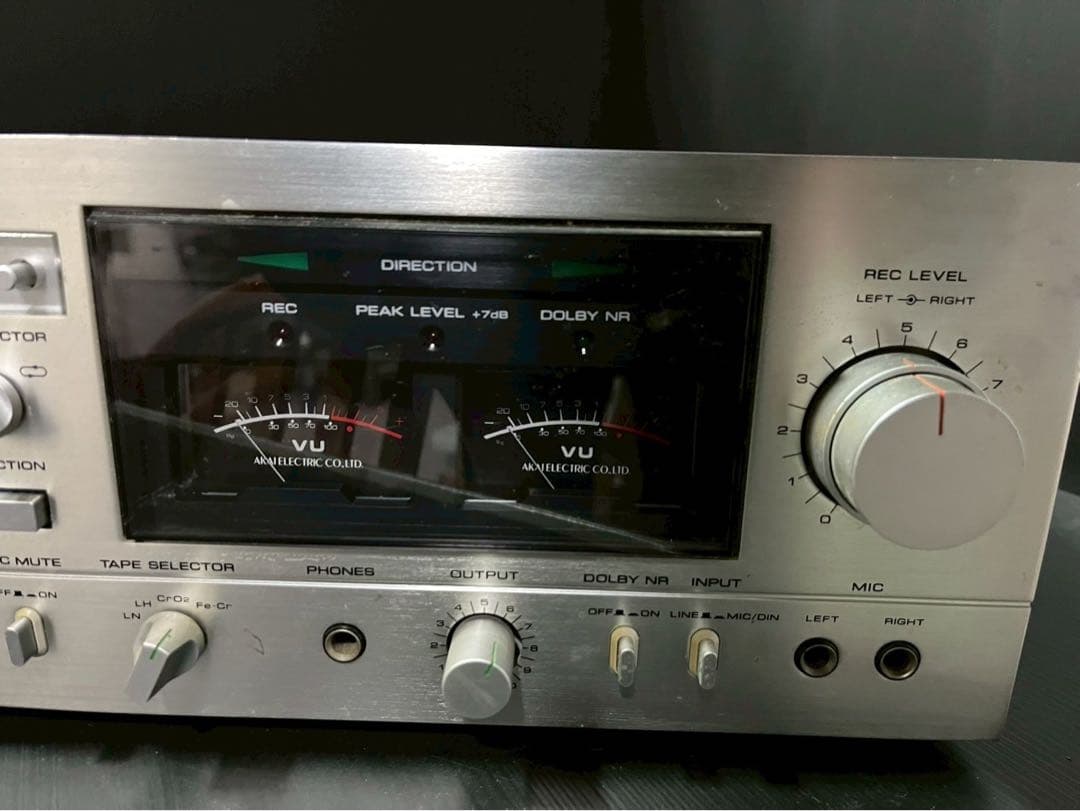 通電確認済】AKAI CS-732D カセットデッキ 当時物 ヴィンテージ - メルカリ