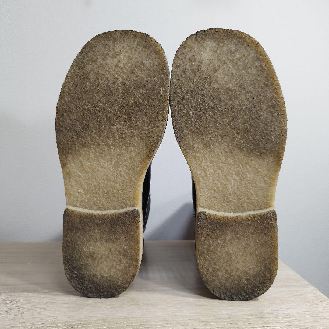 美品 TODAYFUL 厚底サイドゴアブーツ ブラック レザー 24.5cm