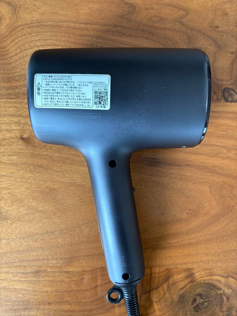 ジャンク品 Panasonic nanocare ドライヤー ブラック - メルカリ