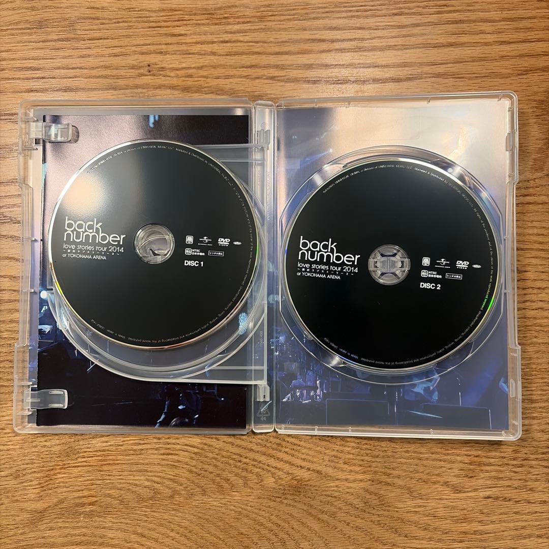 back number love stories tour 2014 初回限定盤 - メルカリ