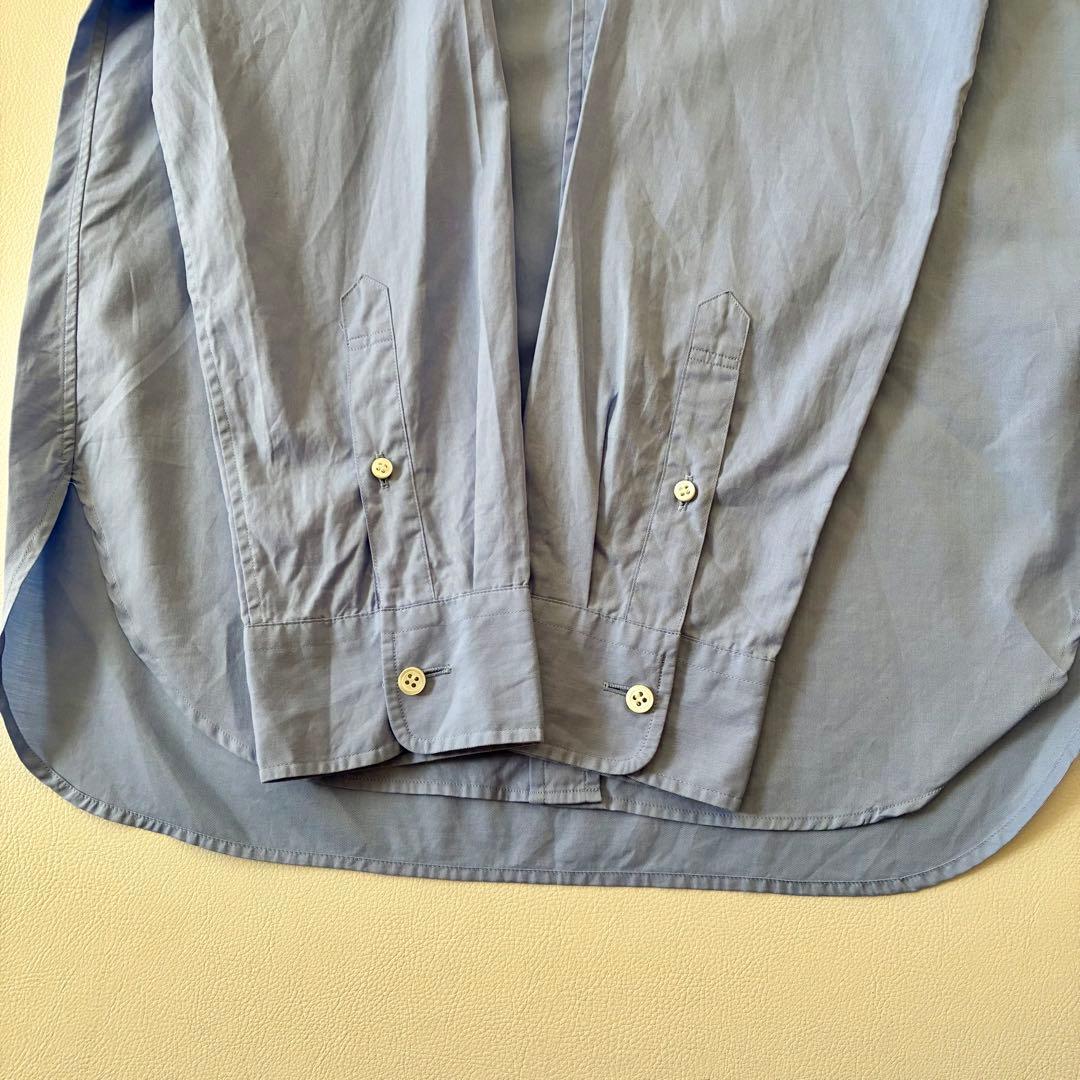 2023年製】ドゥーズィエムクラス コットンベーシックブルーシャツ 長袖