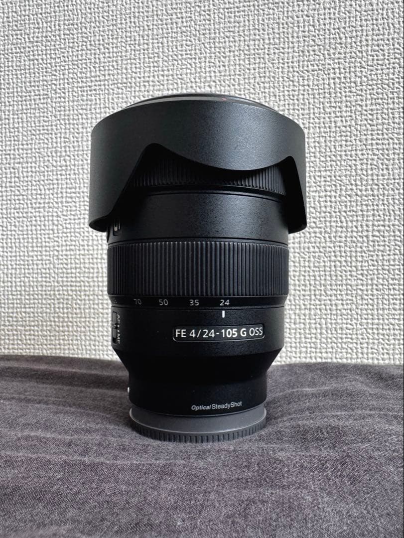 SONYソニー FE 24-105mm F4 G OSS ズームレンズ【美品】 カメラレンズ FE 24-105mm F4 G OSS ブラック SEL24105G [ソニーE