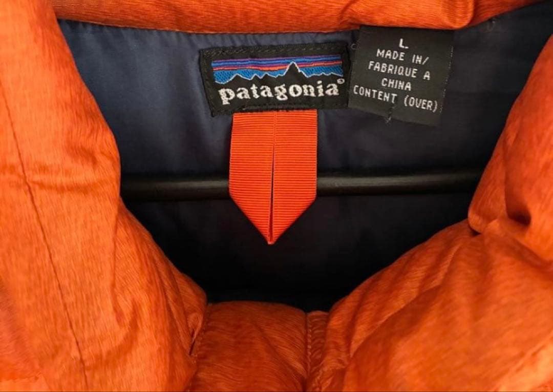 廃盤 00's patagonia インサレーショングースダウン オレンジ L - メルカリ