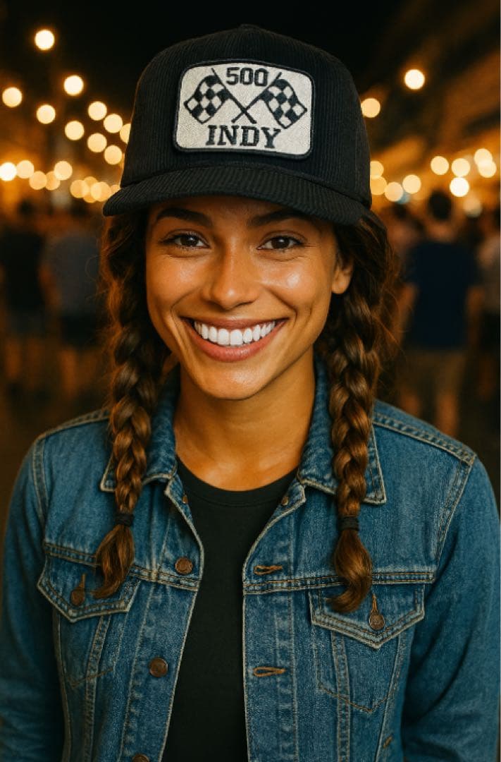 Cali Headwearトラッカーキャップ70sINDY fartco tsy - メルカリ