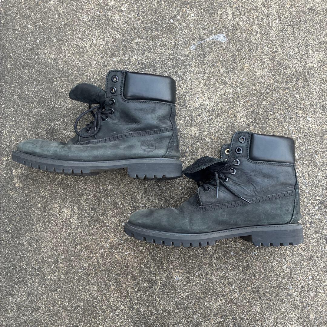 Timberland 10061 黒 9W 27cm ウォータープルーフブーツ - メルカリ