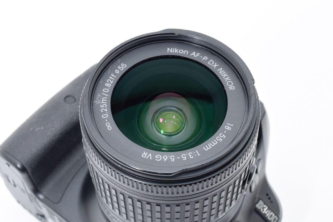 軽量 高画質✨Nikon D3400✨高性能AF-P シングルレンズ✨スマホ転送