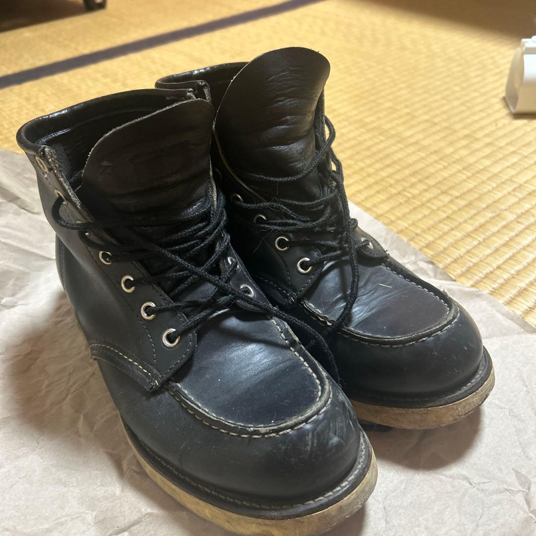 レッドウィングブーツ　アメカジ　メンズ　ブラック レッドウィング エンジニアブーツ RED WING 2966 Black Klondike 11