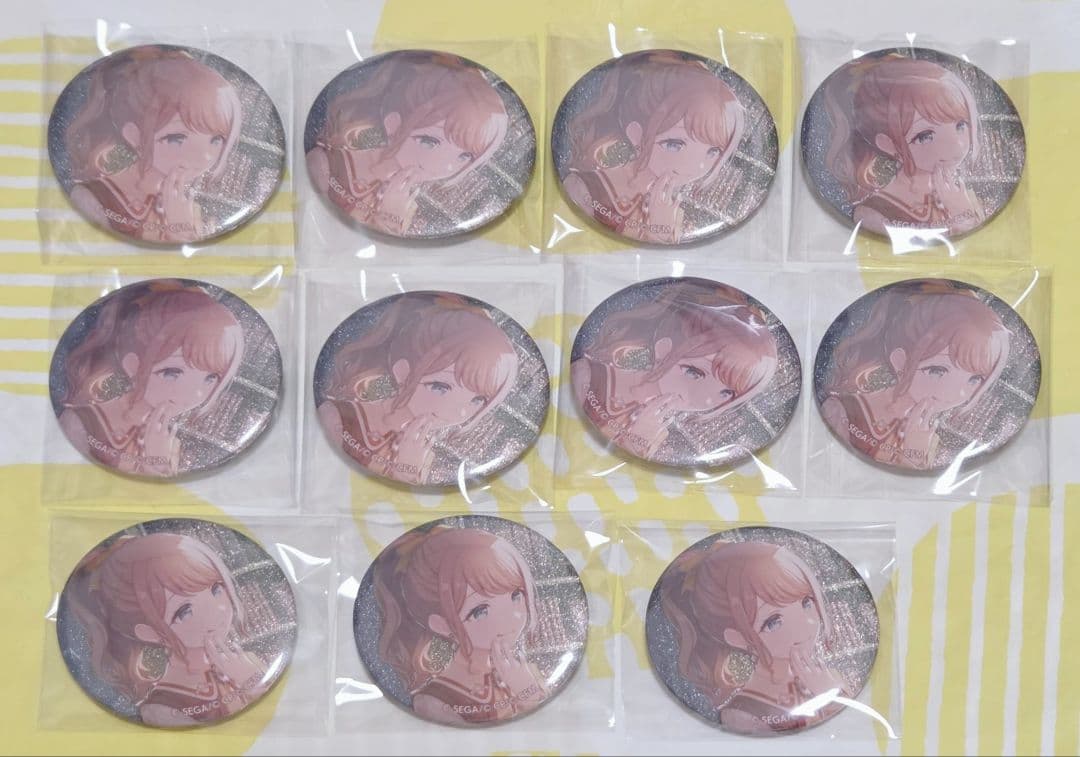 プロセカ 望月穂波 グリッター缶バッジ グリ缶 48B - メルカリ