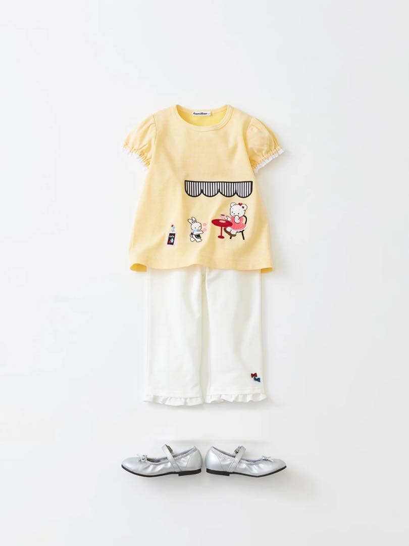 ファミリア familiar ハイネックTシャツ 90 今期 ベビー服(~95cm)