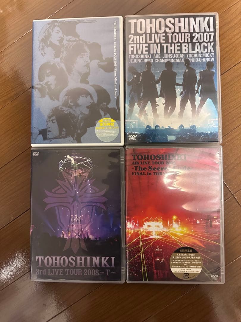 4点セット】東方神起 LIVE TOUR DVD - メルカリ