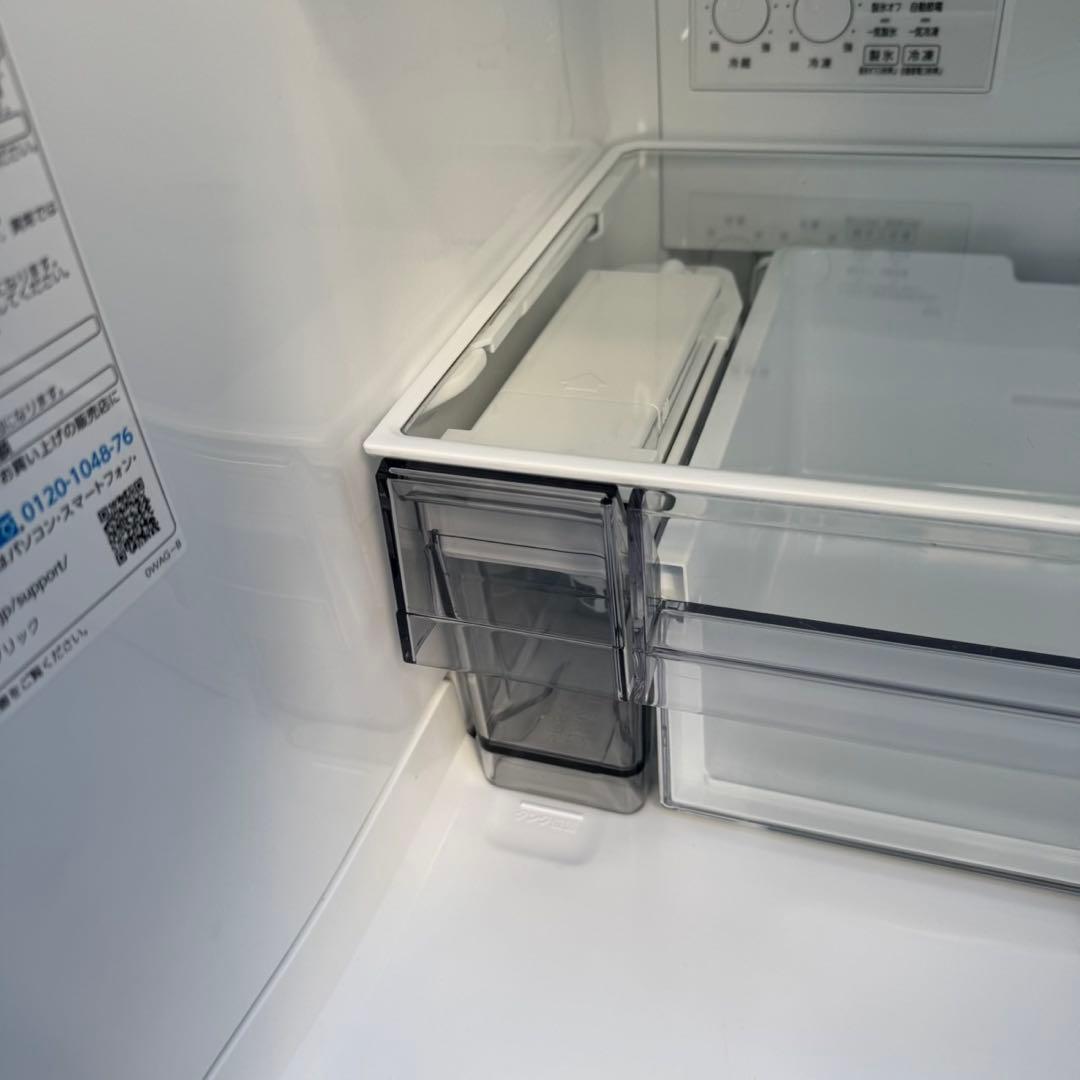 253⭐️2024年製美品☆東芝 冷蔵庫 大型 3ドア 自動製氷 ホワイト
