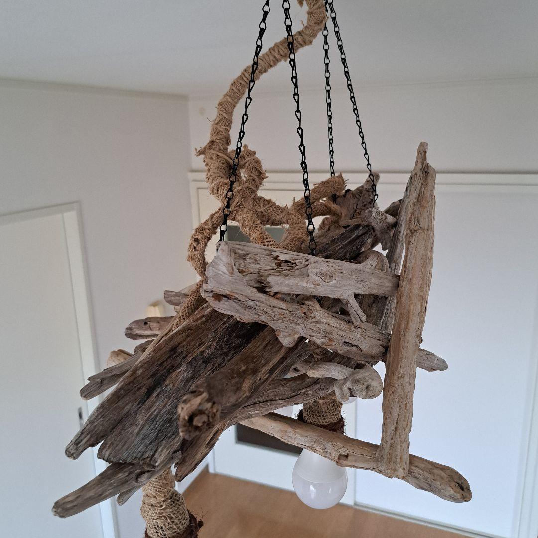 NO.L280 流木ペンダントライト 5灯 LED60W相当×5灯付 20帖OK