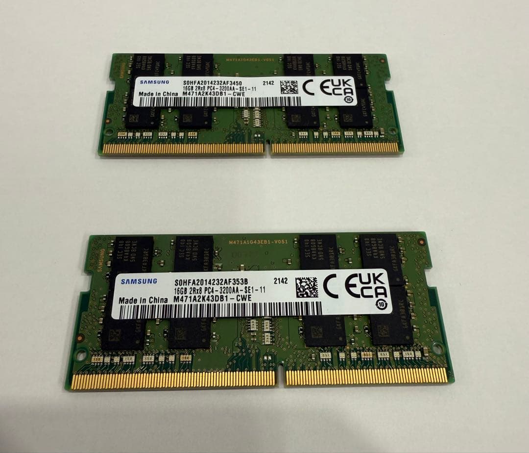 16GB メモリーセット 16GB×2枚　32GB PC4-3200 Amazon | Crucial デスクトップ用増設メモリ 32GB(16GBx2枚) DDR4