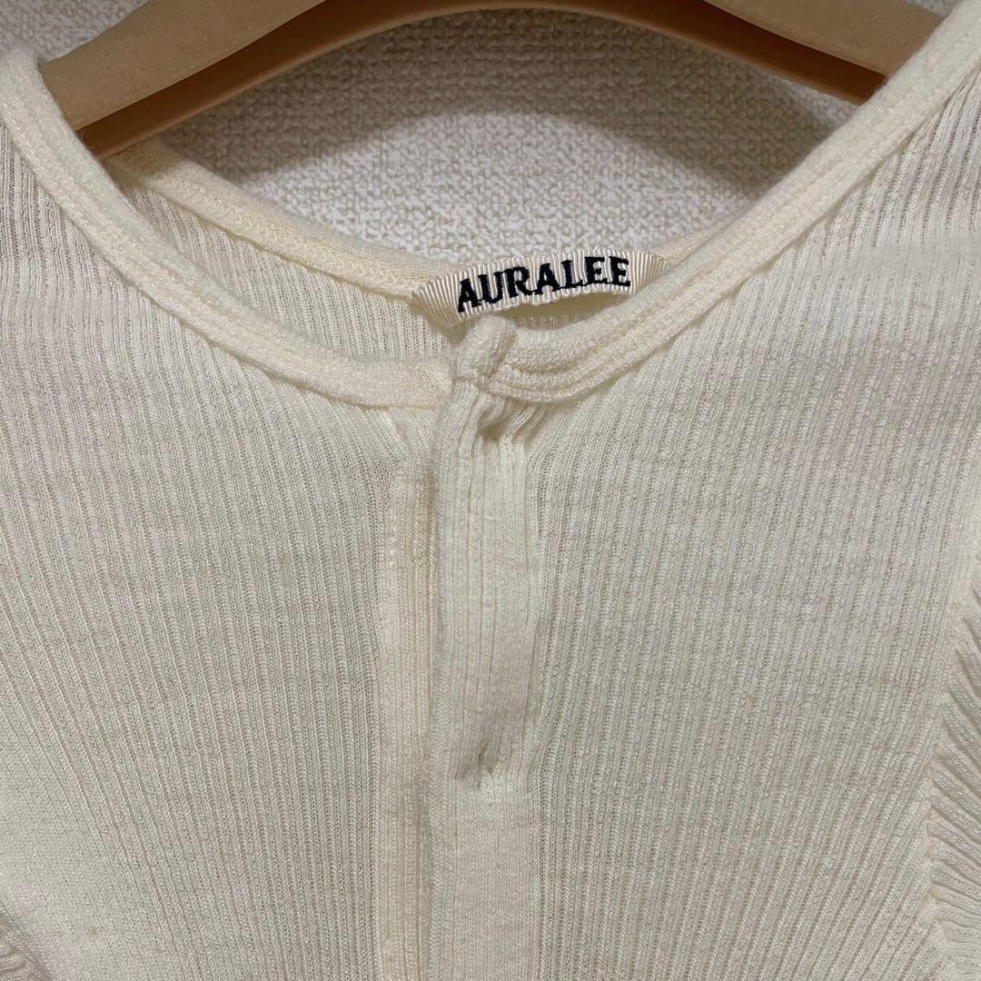 AURALEE】WOOL SOFT RIB CARDIGAN オーラリー - メルカリ