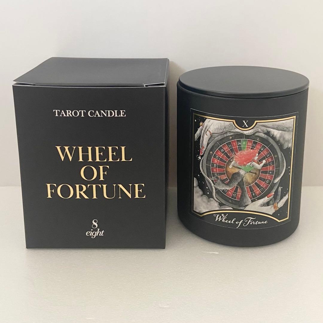 eight タロットキャンドル WHEELE OF FORTUNE 運命の輪 X. WHEEL of FORTUNE －運命の輪－