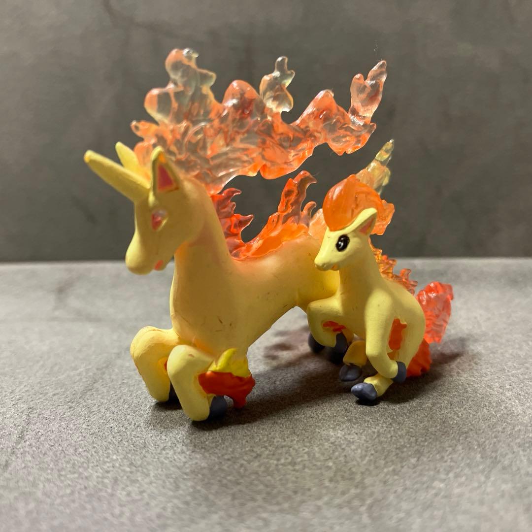 ギャロップ ポニータ ポケモン フィギュア 立体ポケモン図鑑 - メルカリ