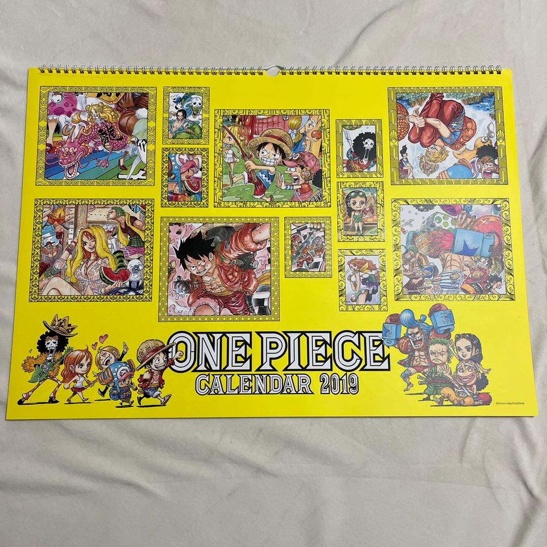 2019 ワンピース ONE PIECE コミックカレンダー 大判 - メルカリ