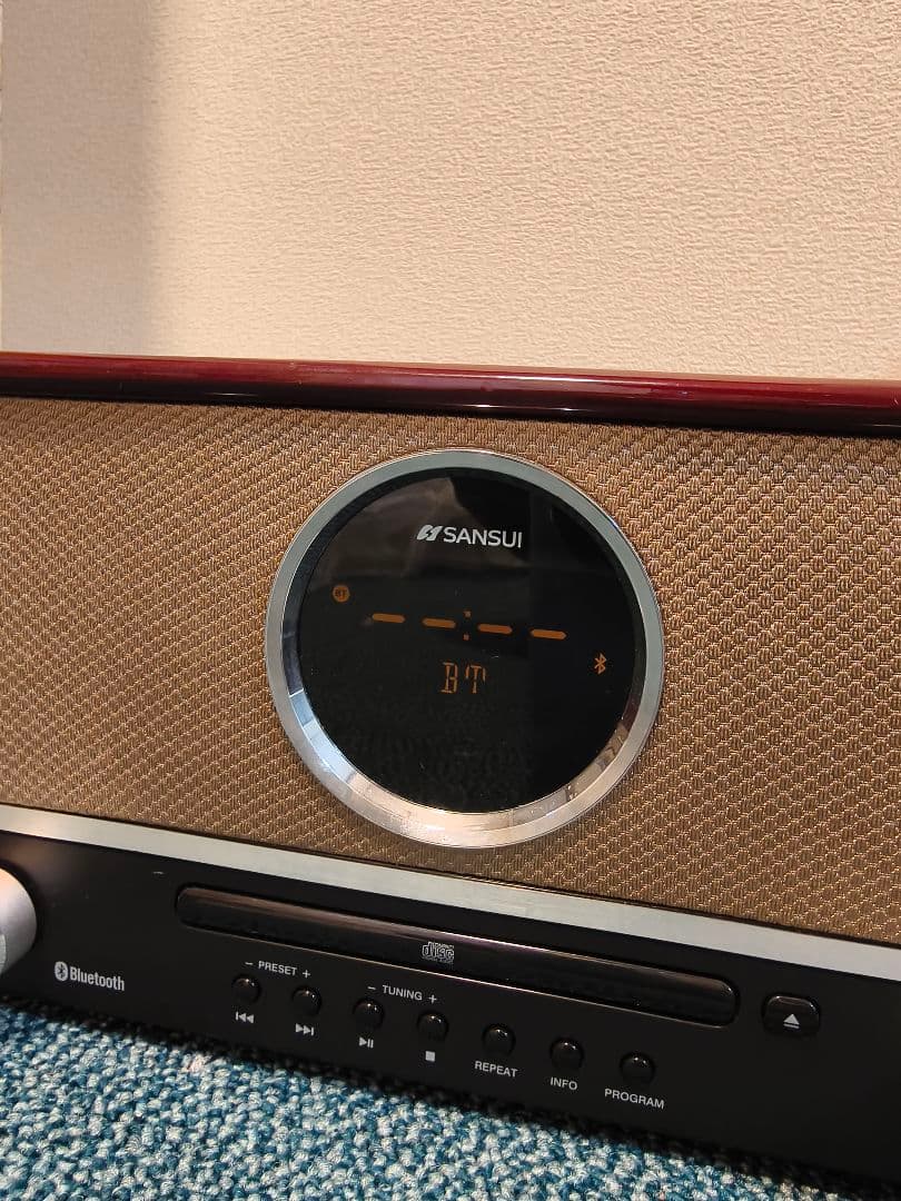 SANSUI SMS-800BT Bluetooth搭載CDステレオシステム - メルカリ