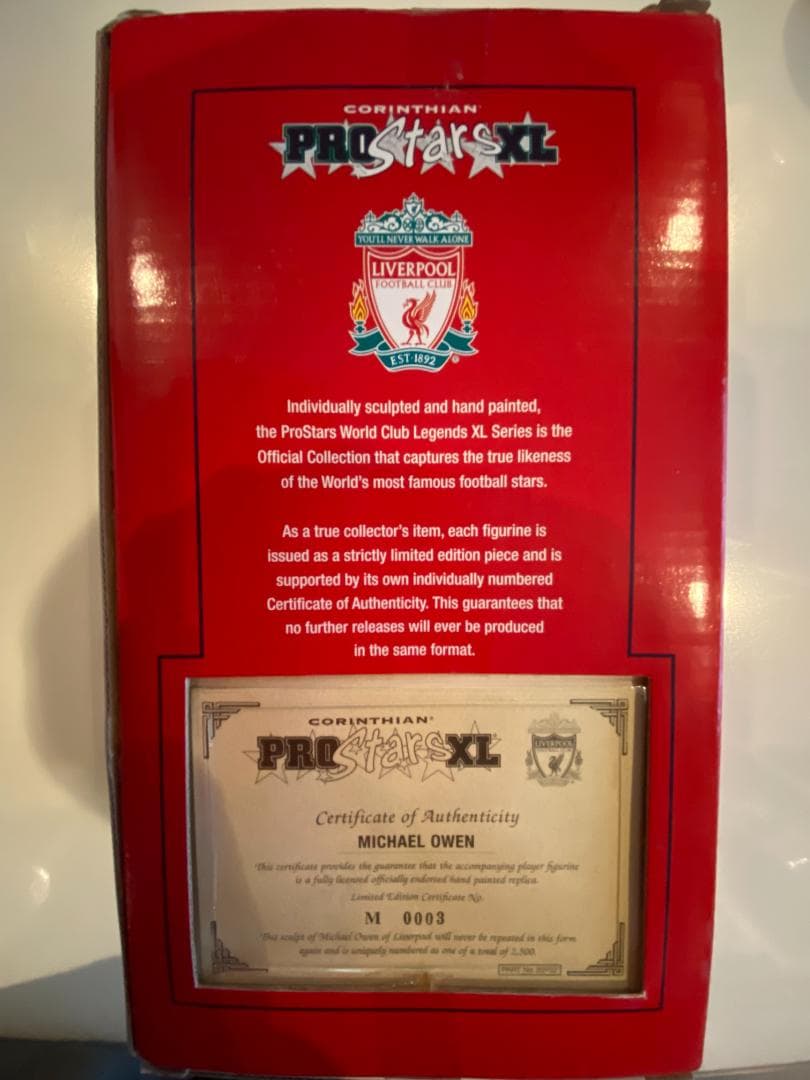 コリンシアン【マイケル・オーウェン＊リバプール/ホーム】プロ