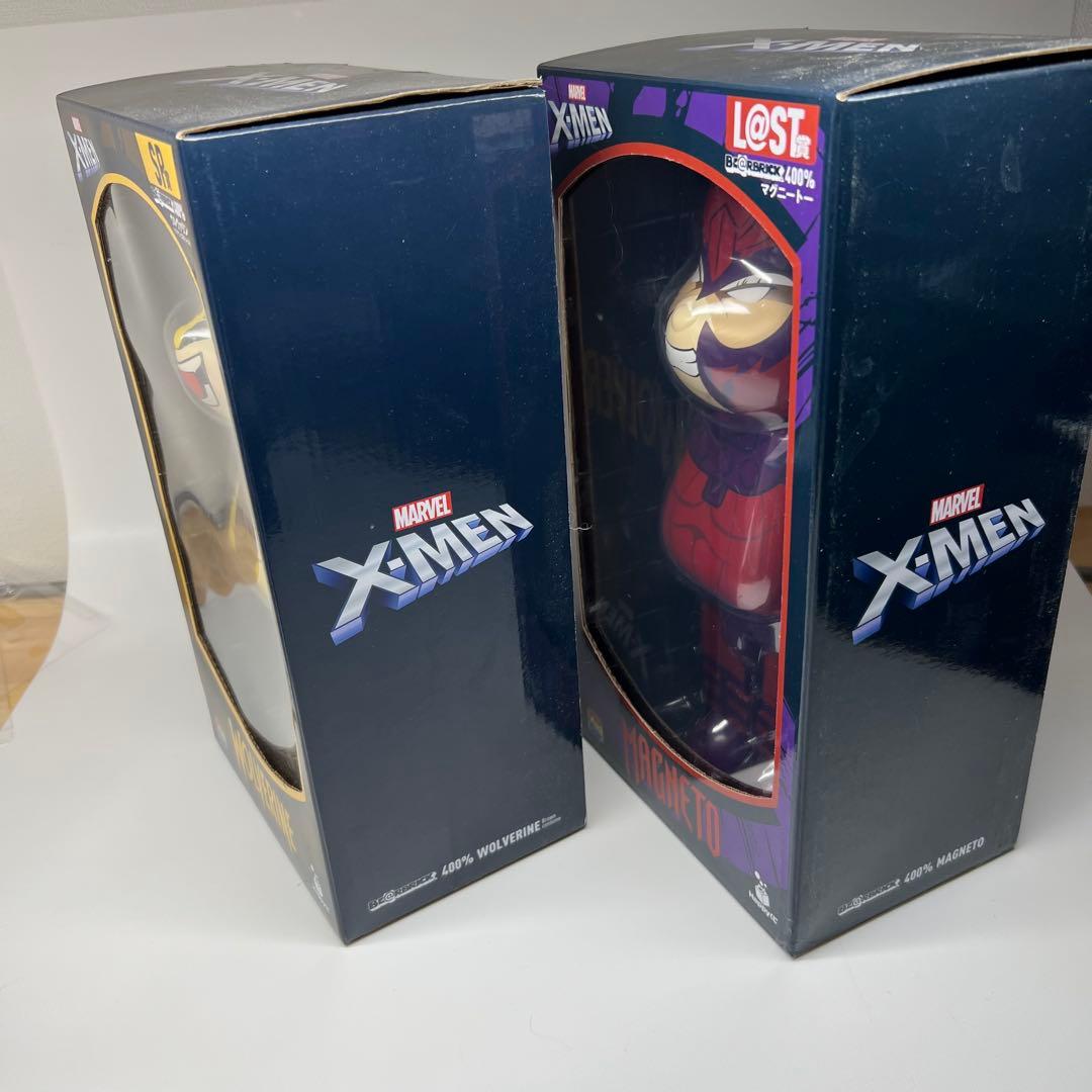 ベアブリック X-MEN ウルヴァリン マグニート 400% 2体セット - メルカリ