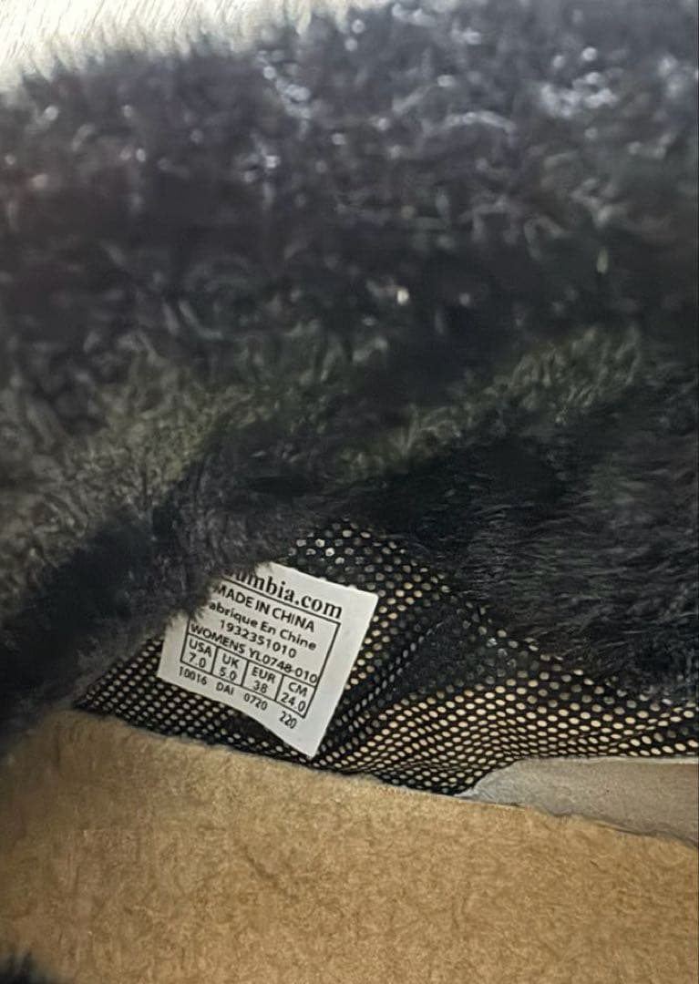 新品コロンビア24防水保温防滑ショートスノーブーツファーオムニヒート