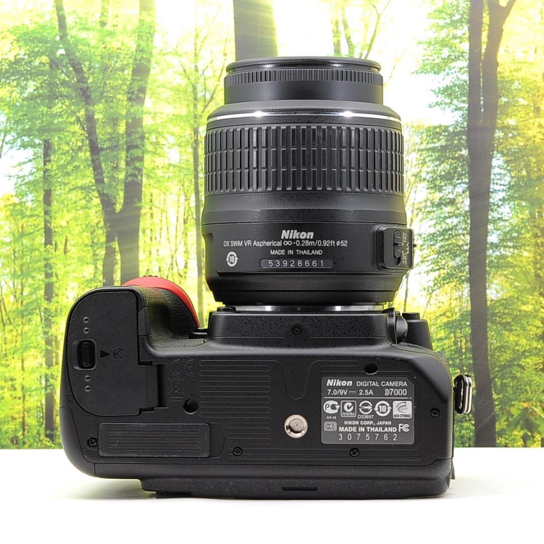 ショット数2762枚！スマホ転送セット☆ニコン D7000☆ダブルレンズ