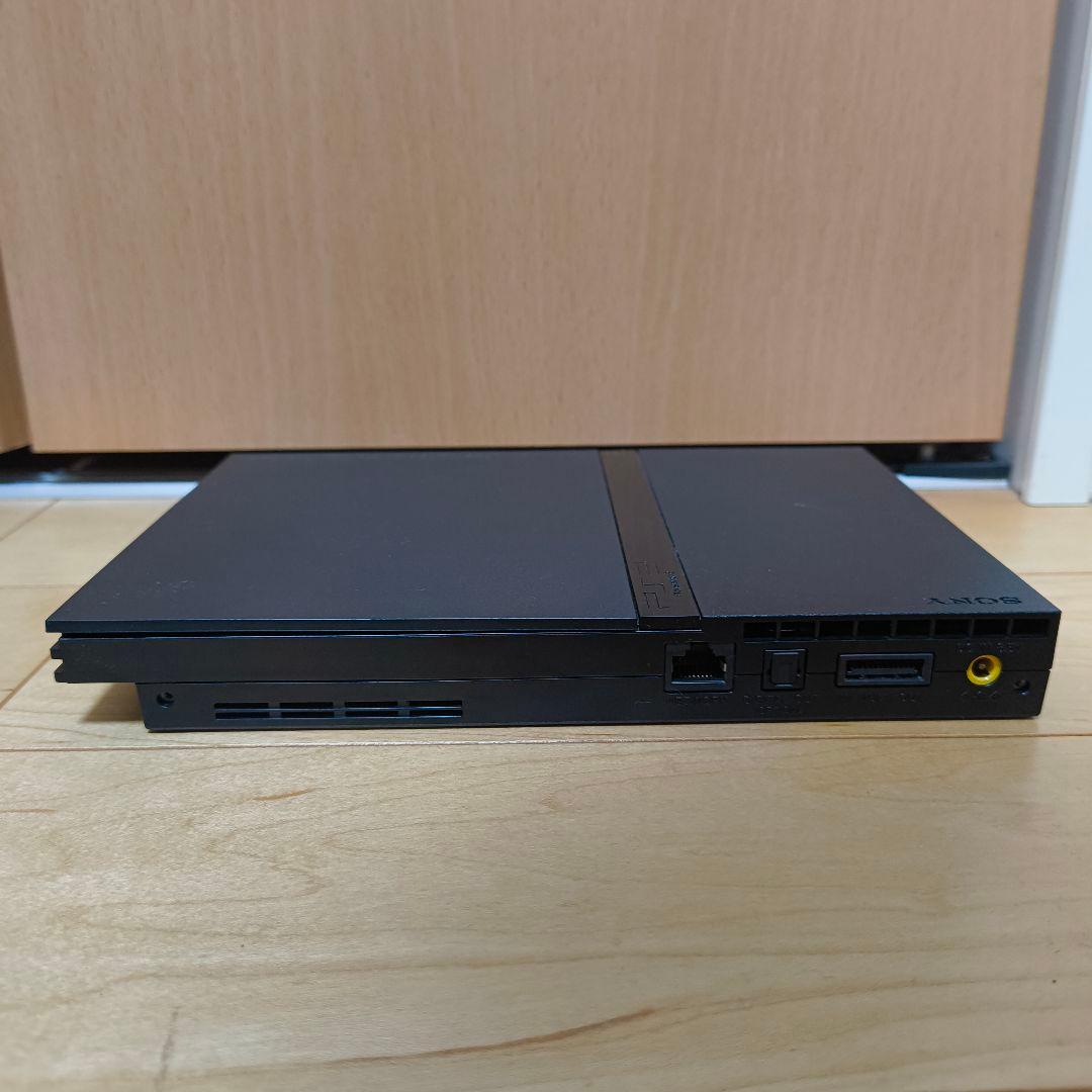メンテ済/対策機】PS2薄型 SCPH-70000 ブラック 本体のみ - メルカリ