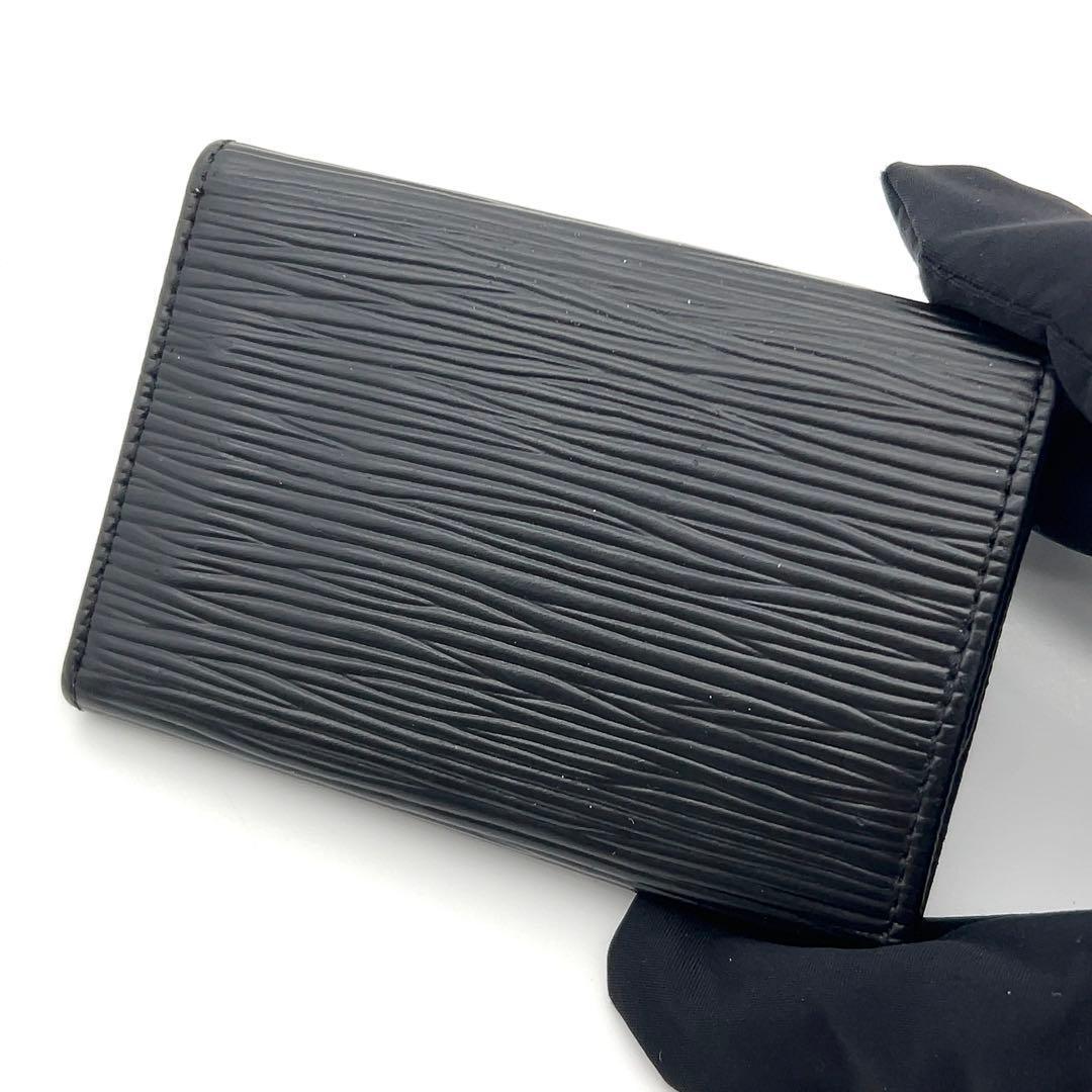 極美品☆ルイヴィトン エピ キーケース ミュルティクレ 6連フック 黒