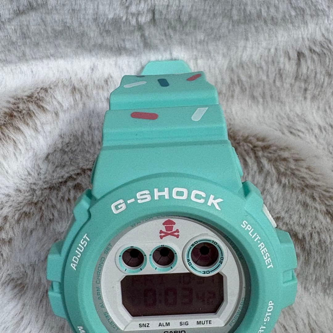 希少 G-SHOCK コラボ ジョニーカップケーキ デジタル ミントグリーン