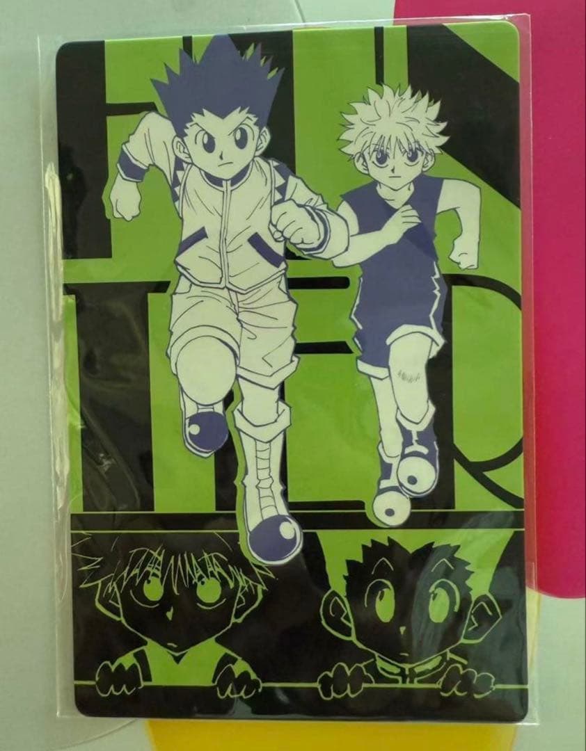 HUNTER×HUNTER 中国限定コミック特典 イラストカード キルア ゴン