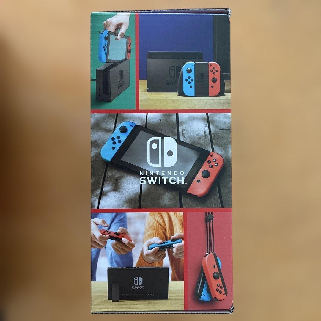 Switch 本体 バッテリー強化版 ネオン + おまけ（SDカード128GB